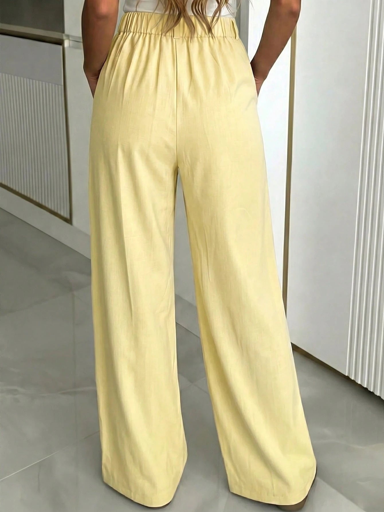 Pantalon large décontracté pour femmes