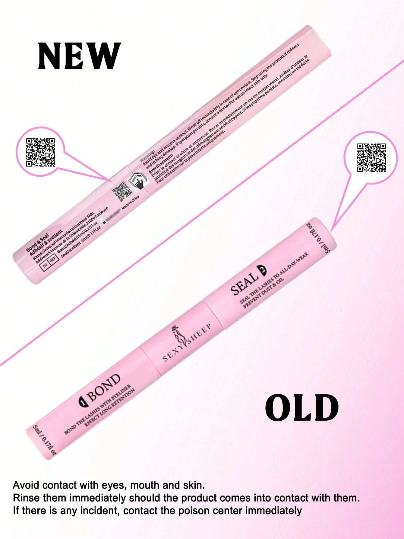 10 ml Colle et scellant pour cils, adhésif super fort pour extension de cils DIY,