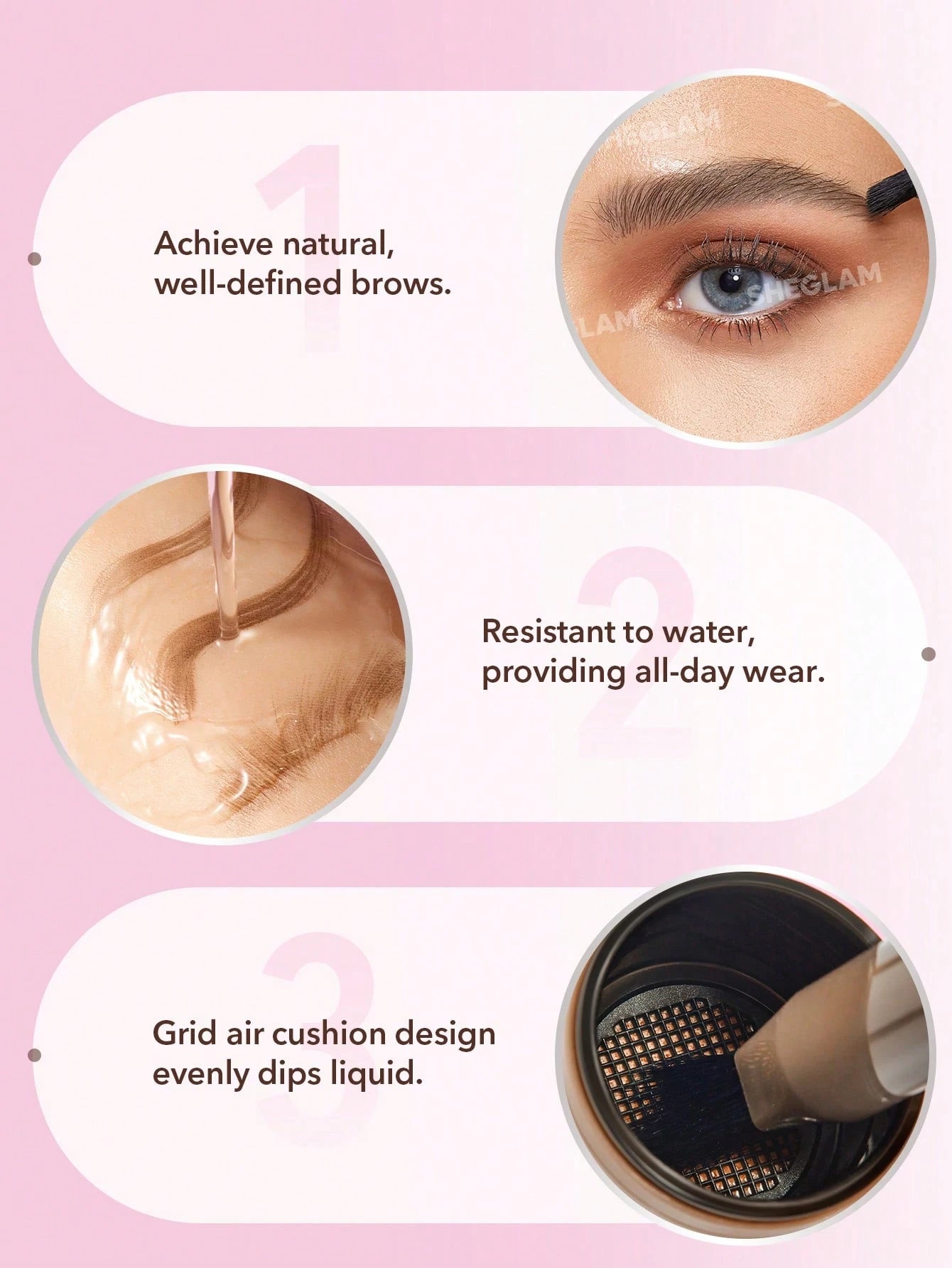 SHEGLAM Brow-Fection Brocha Angular & Polvo