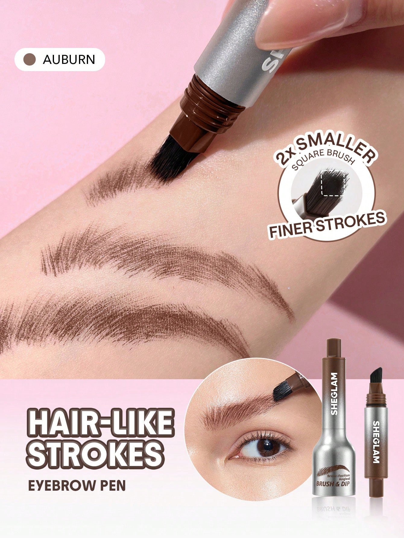SHEGLAM Brow-Fection Brocha Angular & Polvo