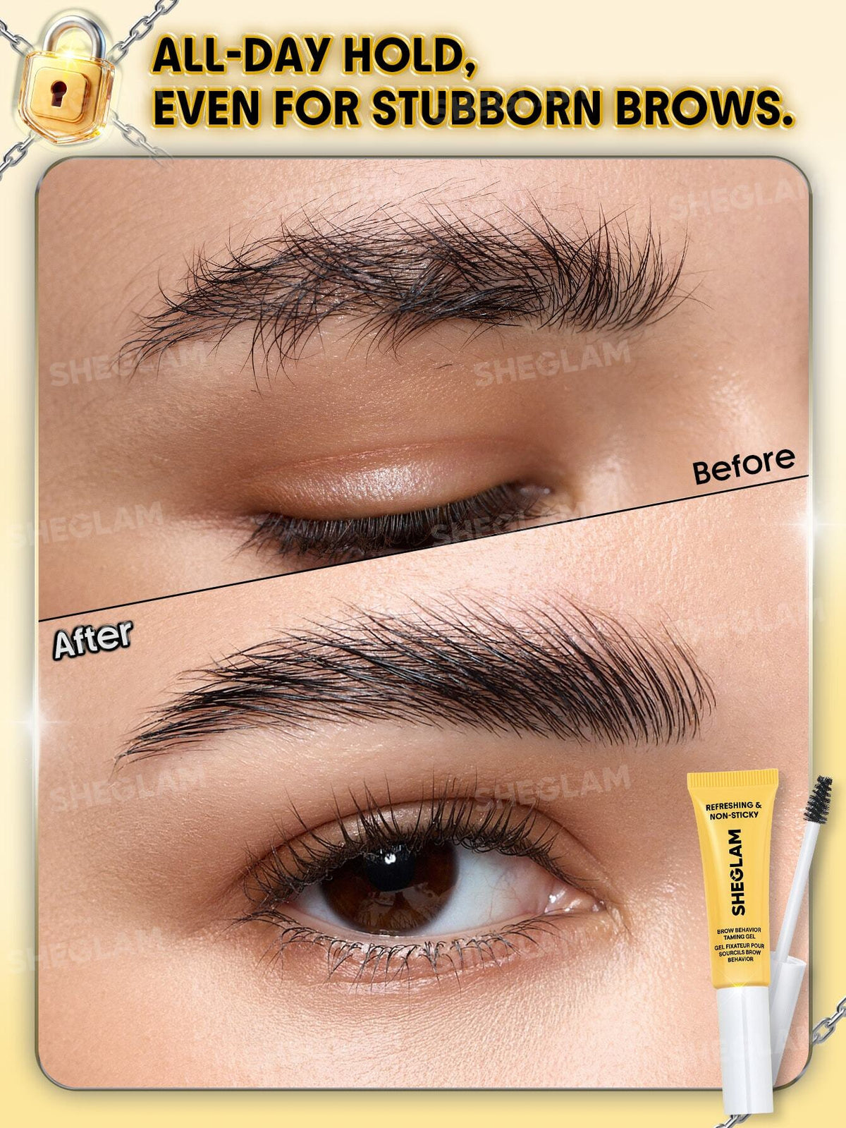 SHEGLAM Brow Behavior Taming Gel Brow Pomade Brand Beauty Cosmetic Makeup For Women And Girls