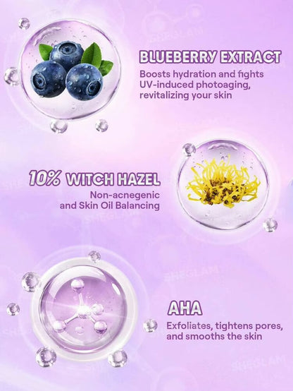 SHEGLAM Good Grip Base De Teint Hydratante-Blueberry+Aha-Format
Voyage