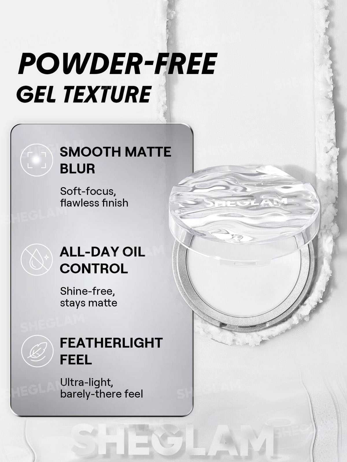 SHEGLAM Camera On Blurring Setting Powder Balm Brand Beauty Cosmetic Makeup For Women And Girls