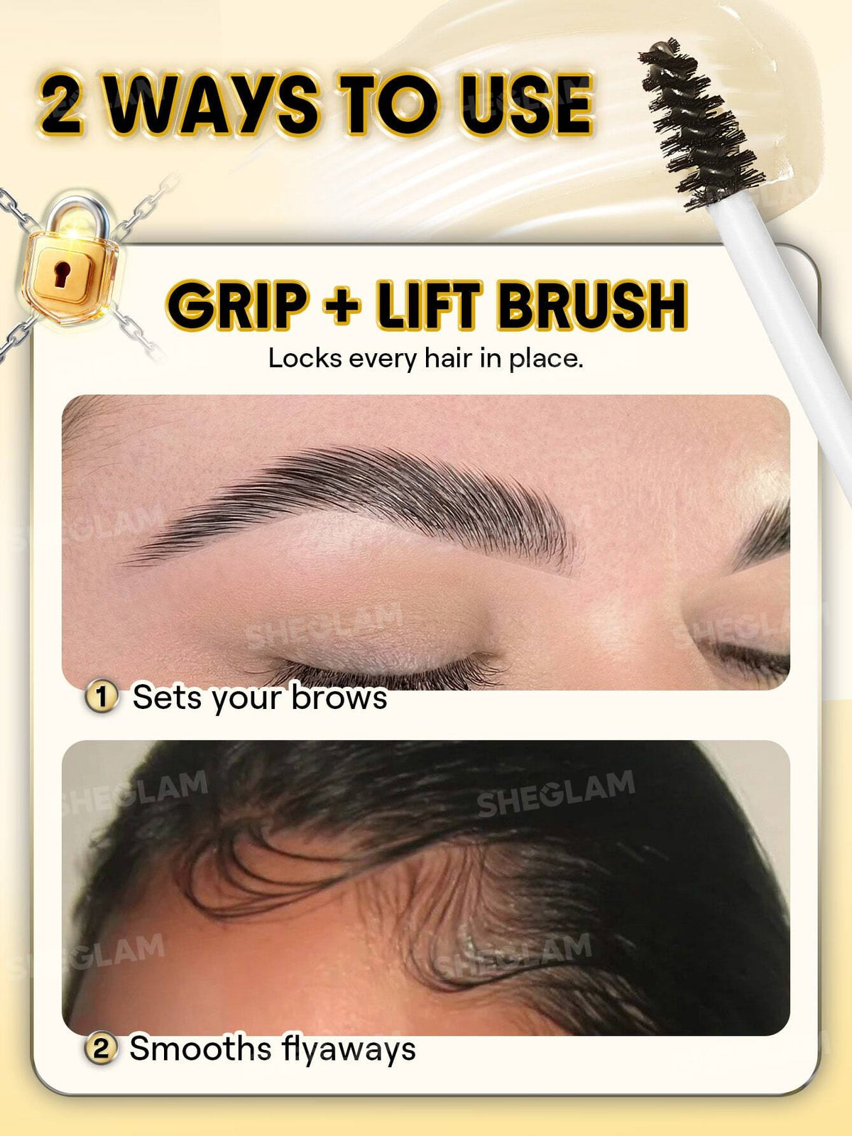 SHEGLAM Brow Behavior Taming Gel Brow Pomade Brand Beauty Cosmetic Makeup For Women And Girls