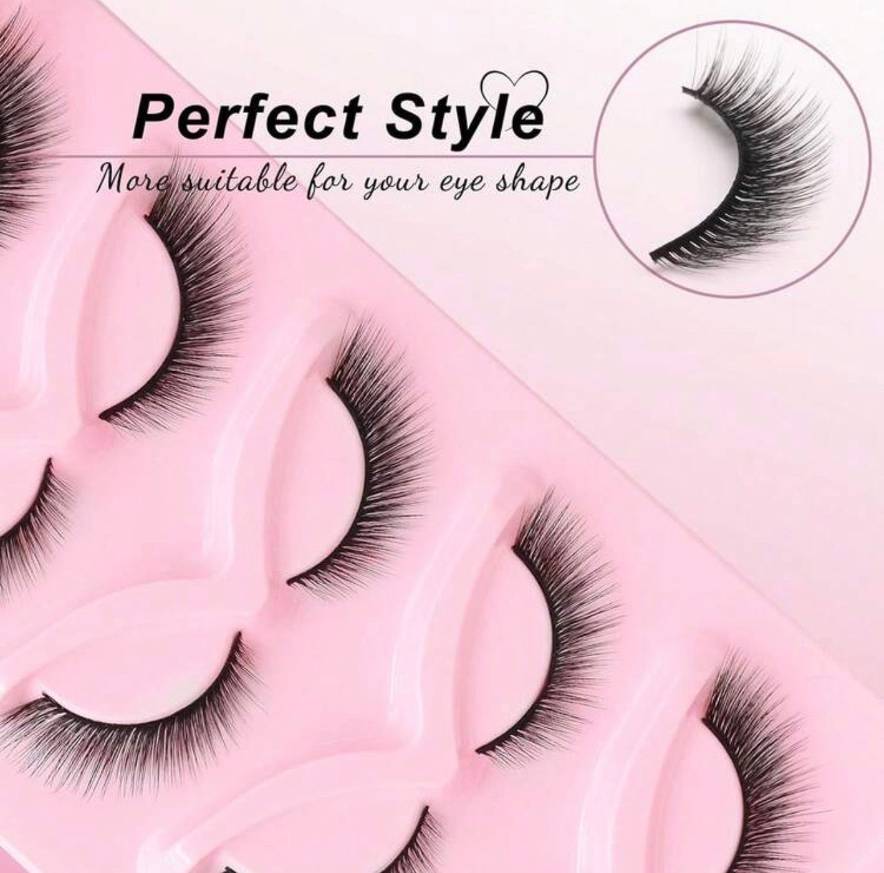 eyelashes 5 paires