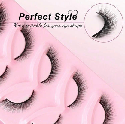 eyelashes 5 paires