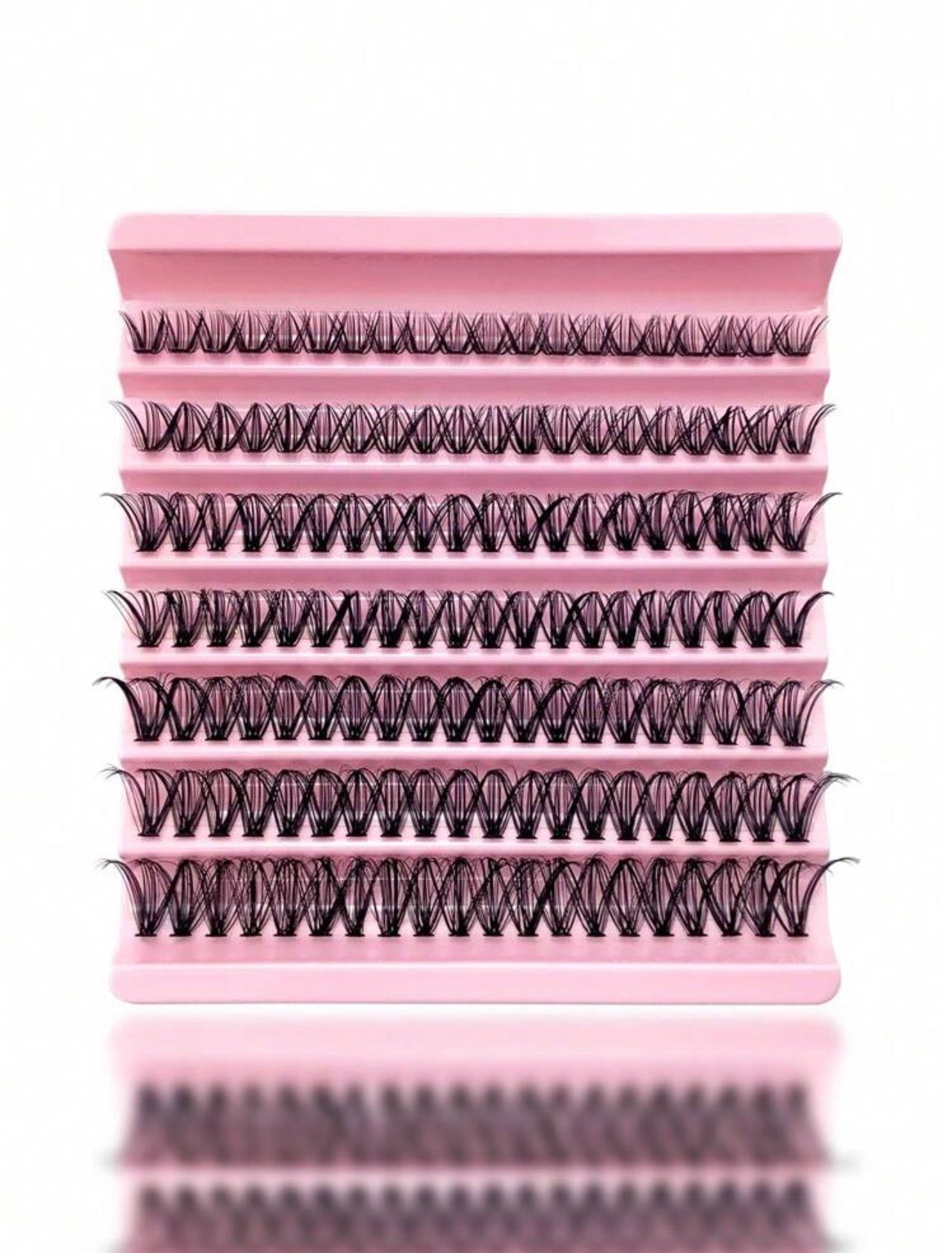 Eyelashes, 8-16mm Mixed Length, 7 Rows