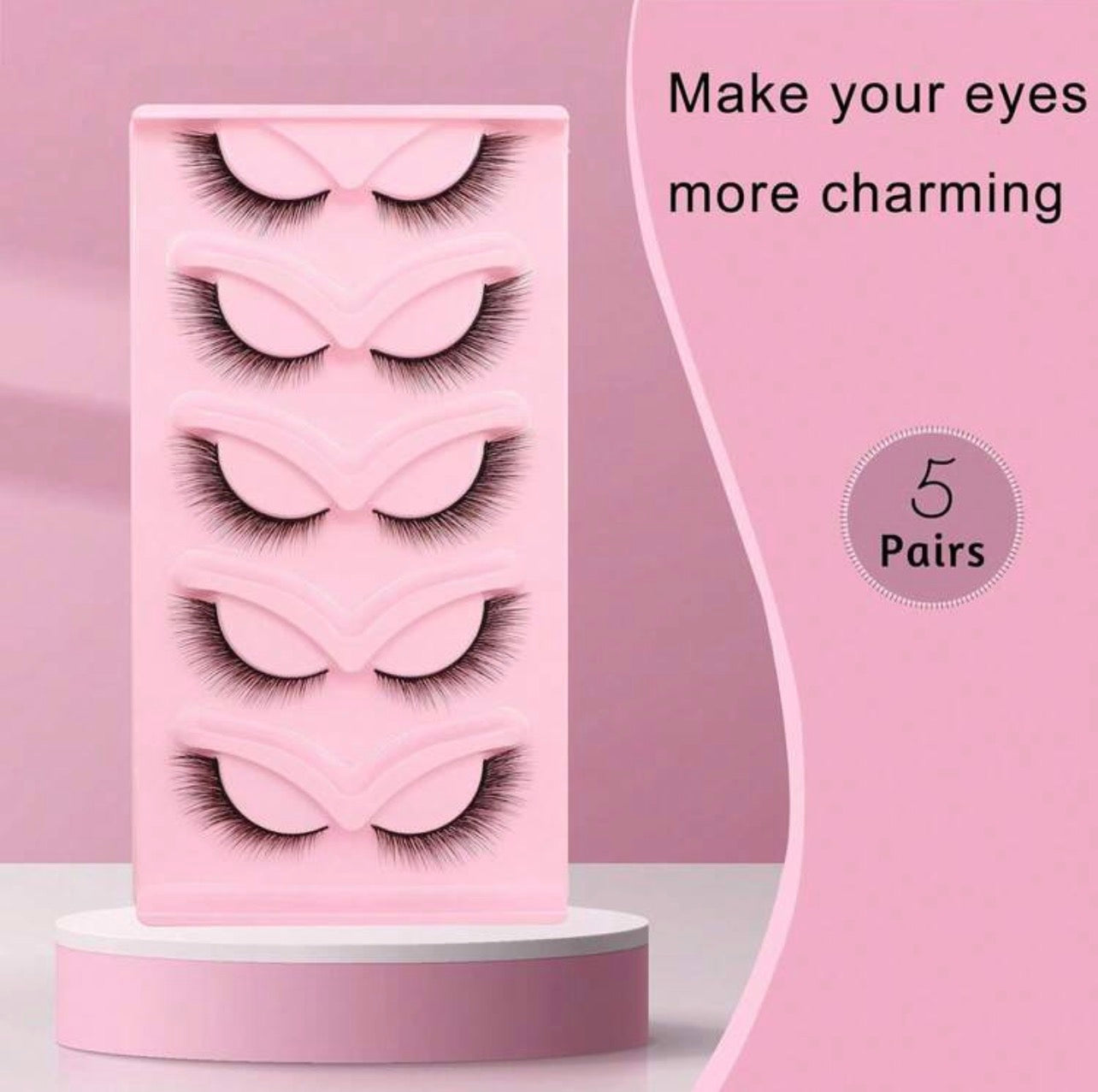 eyelashes 5 paires