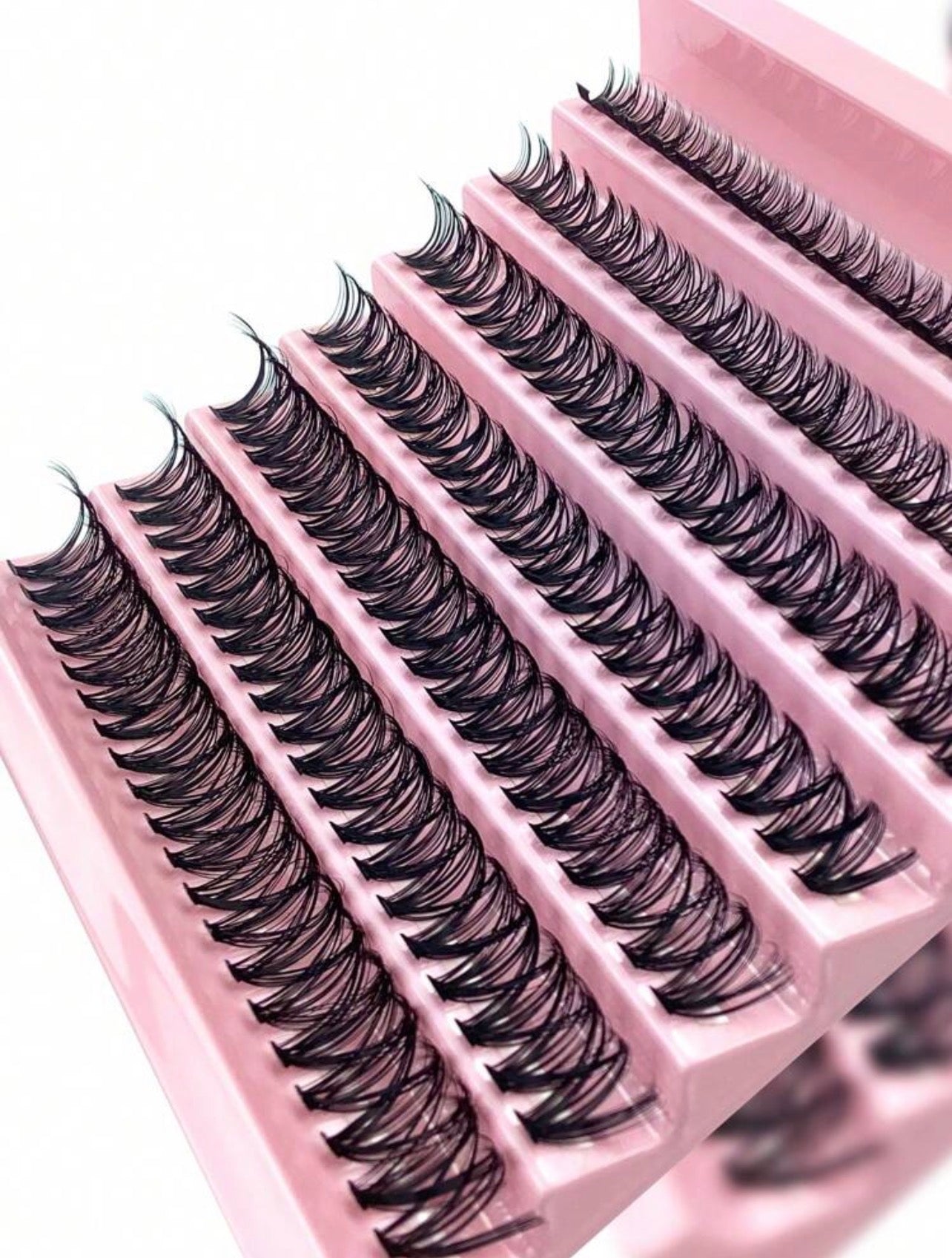 Eyelashes, 8-16mm Mixed Length, 7 Rows