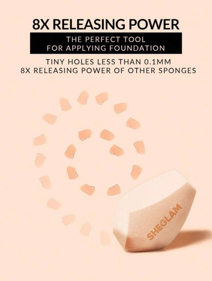 SHEGLAM Multi-Faceted Makeup Sponge-pink