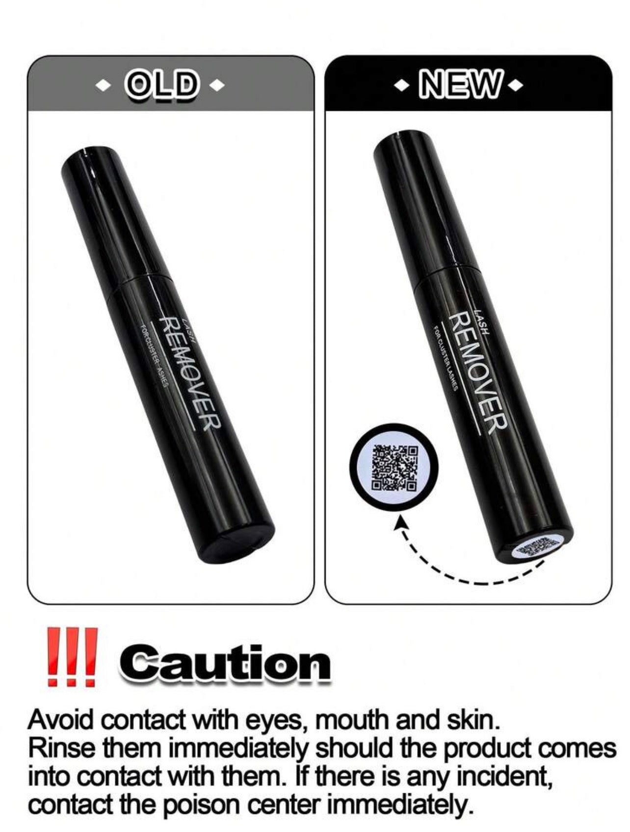 Asiteo 1pc 5ml Eyelash Glue Remover