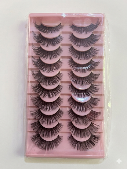 eyelashes 10 paires
