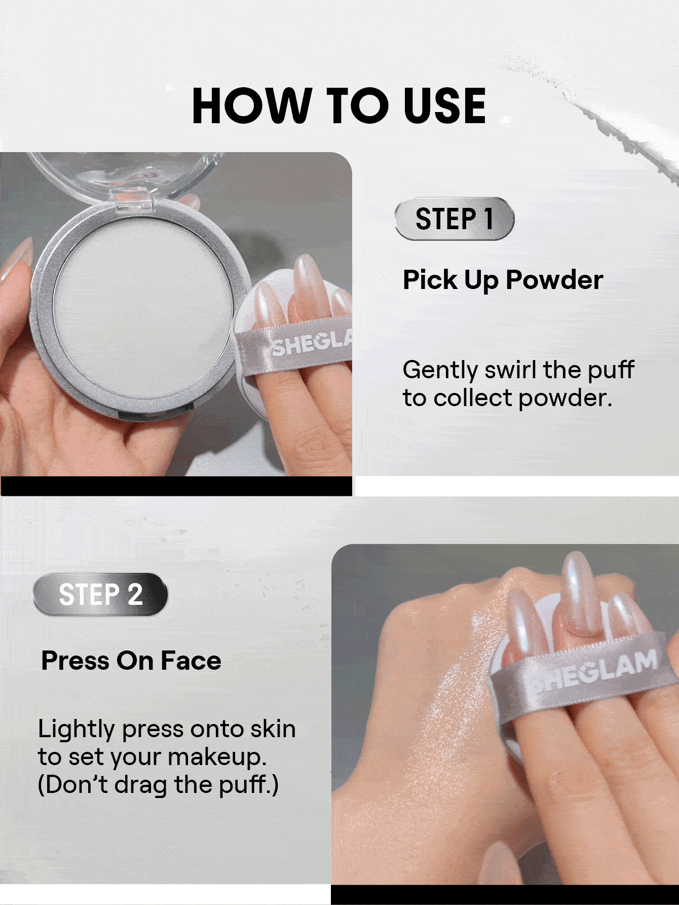 SHEGLAM Camera On Blurring Setting Powder Balm Brand Beauty Cosmetic Makeup For Women And Girls