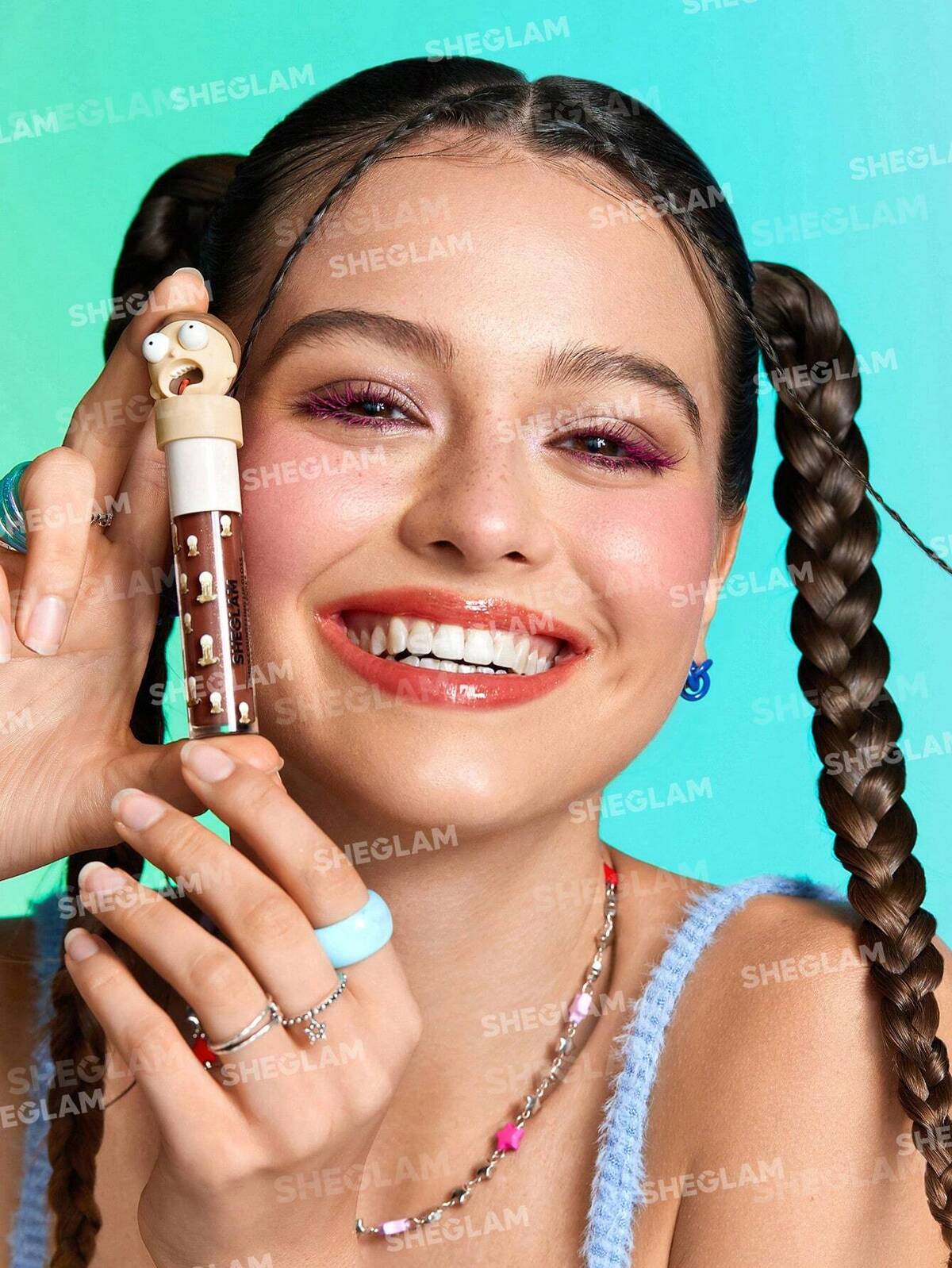 Sheglam rick and morty family coumseling lip gloss