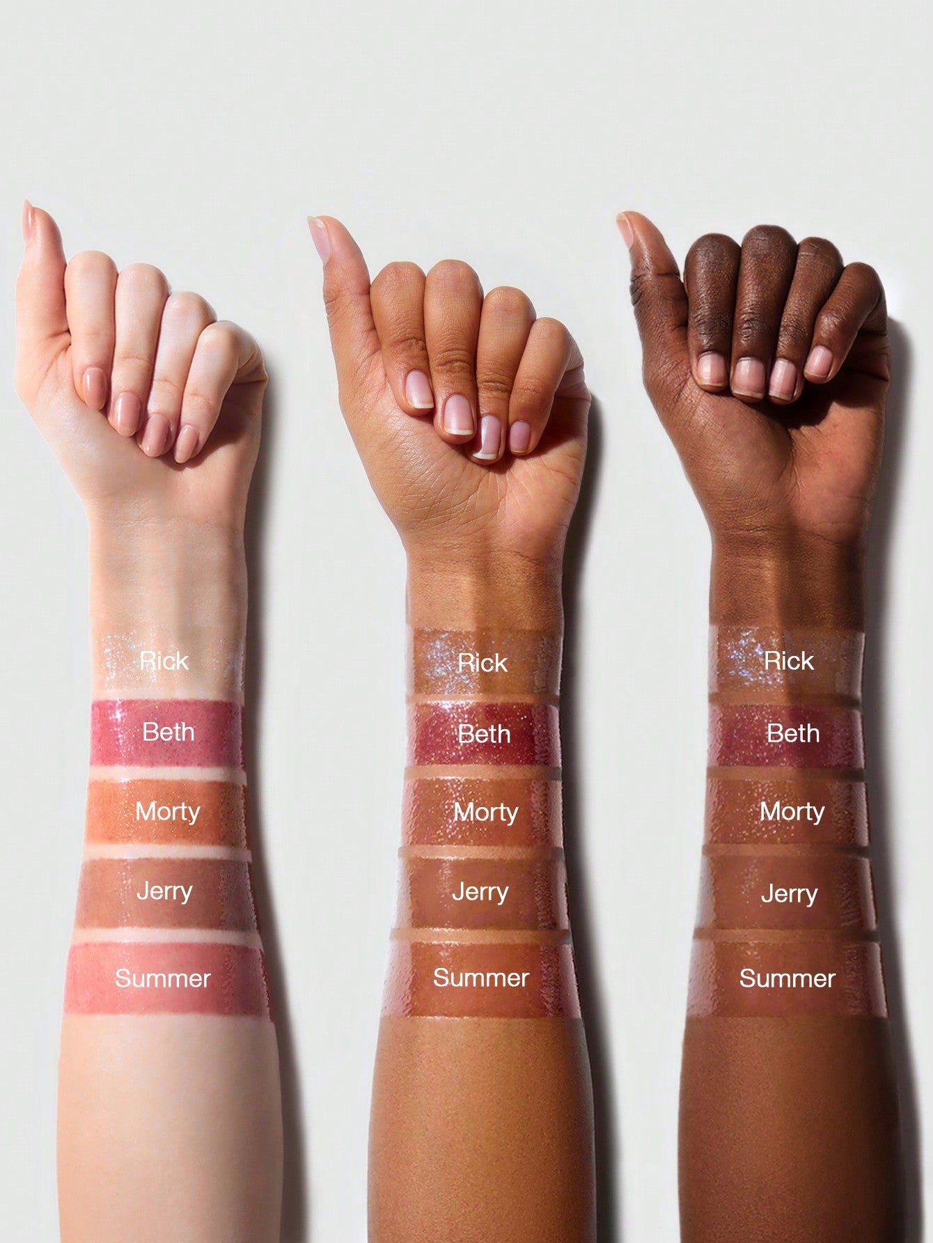 Sheglam rick and morty family coumseling lip gloss